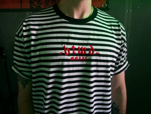 Striped B.T.W.D. T-Shirt